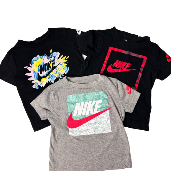 Nike Toddler Boys T shirts Size 2T Bundle of 3 - Picture 1 of 3